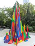 scultura  al city all park new york