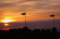 Tramonto a Certaldo Alto (FI), Toscana