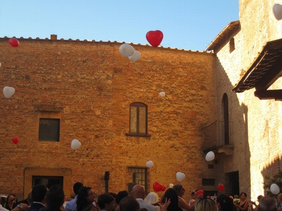 Matrimonio in Toscana, a Certaldo Alto (FI)