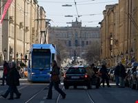 La via Maximilianstraße, Monaco di Baviera