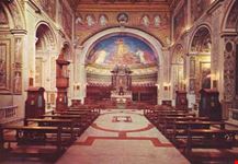 roma interno della basilica dei ss cosma e damiano