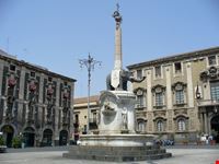 La Fontana dell'Elefante in Piazza del Duomo