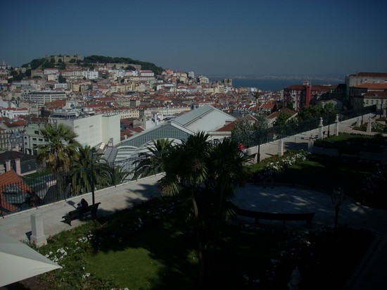 Panorama dal Miradouro de Sao Pedro de Alcantara