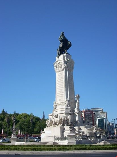 Praça do Marques de Pombal Lisbon  