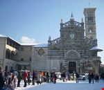 Duomo di Prato dopo una nevicata Duomo di Prato dopo una nevicata