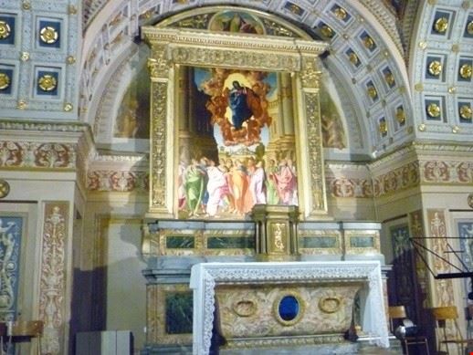  dettaglio dell'altare  