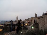paesaggio serale assisi