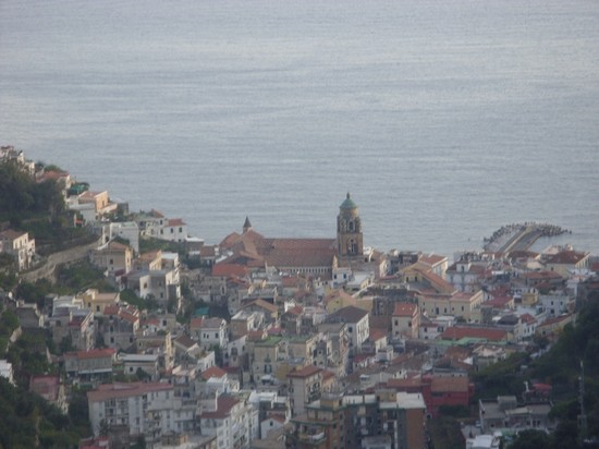 Amalfi dall'alto