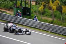 Barrichello sul circuito di Interlagos