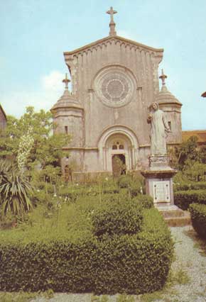 Chiesa principale nell'interno della Certosa