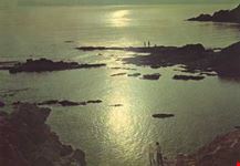Suggestivo tramonto sul mare
