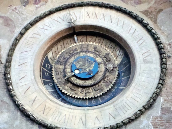 l'orologio di Palazzo della Ragione