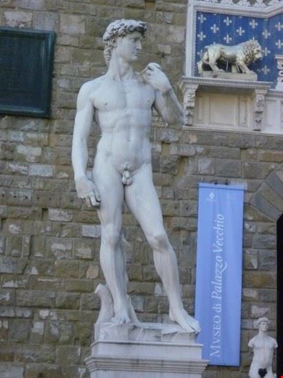 Statue of David Florence  