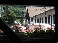 Inizio della Val Venosta a Merano presso la fabbrica della birra Forst.