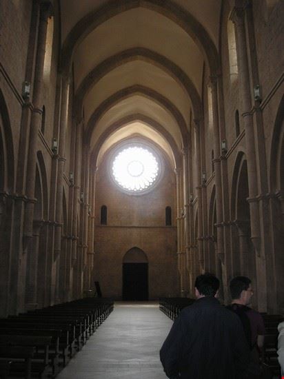 Abbazia di Fossanova Interno della Chiesa  