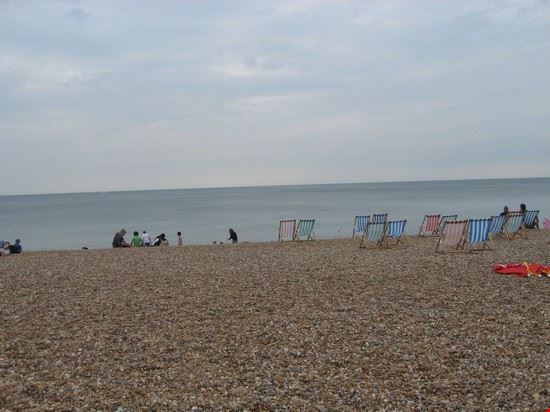  La spiaggia di Brighton, dove vanno al mare tutti i londinesi  