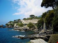 Uno scorcio lungo la passeggiata di Nervi