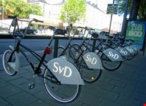 punto di raccolta delle City Bikes
