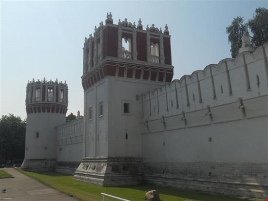 Monastero di Novodevichy Mura esterne  