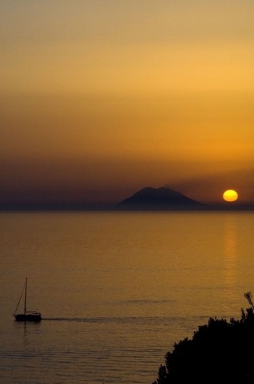 Tramonto Sullo Stromboli