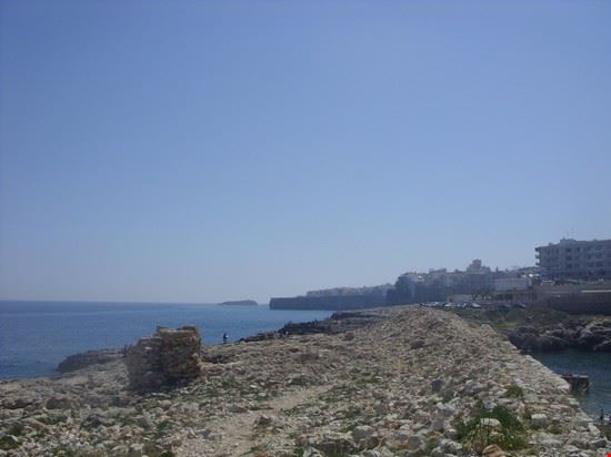 La costa Polignano a Mare  