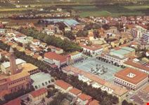 Veduta dall'alto del centro abitato