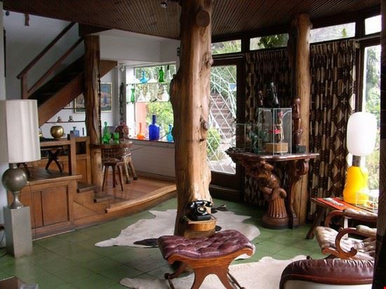  The living room of one of the most distinguished writers and poets Chile has ever produced.  