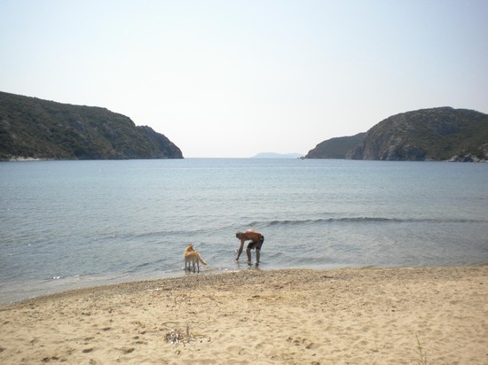 Porto Koufo: vista del mare aperto