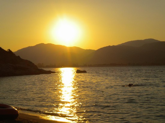 Tramonto a Sikia