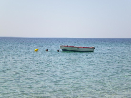 Barche: spiaggia di Lagomandra