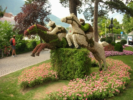 Scultura floreale