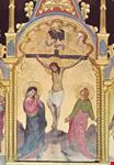 Crocefissione (particolare del polittico di Lambertini, sec. XV)