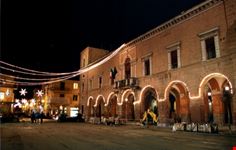 La piazza a Natale