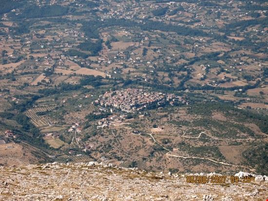 Vico nel Lazio Vico nel Lazio visto dal monte Monna nei monti Ernici  
