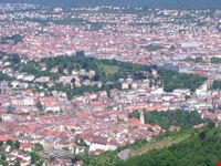 vista dalla fernseeturm stoccarda