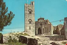 Duomo di Erice (cartolina del 1977)