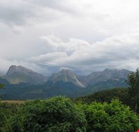 Il Gran Sasso visto da Aiello - frazione di Crognaleto TE - Il Gran Sasso visto da Aiello - frazione di Crognaleto TE -