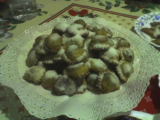 Caggiunitt , dolci di Natale tipici del teramanono