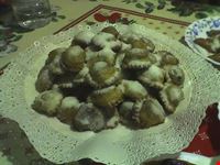 Caggiunitt , dolci di Natale tipici del teramanono