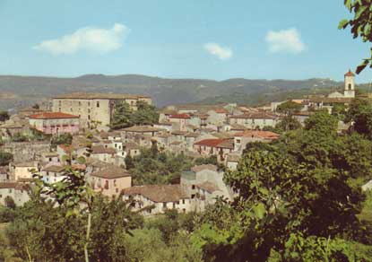 Veduta parziale del centro abitato