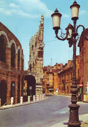 Particolare dell'Arena