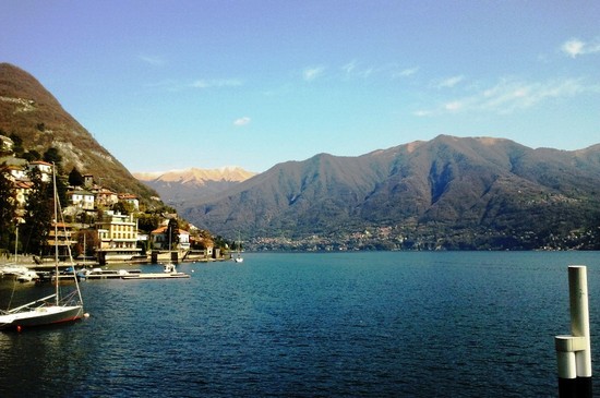 Panorama sul lago di Como