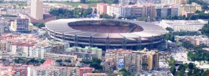 stadio San Paolo visto dall'Eremo dei Camaldoli