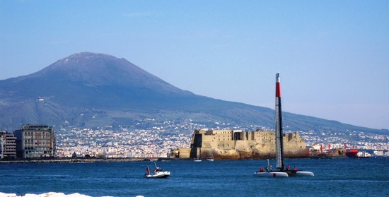 Coppa America nel golfo di Napoli