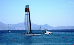 Coppa America nel golfo di Napoli