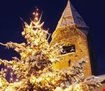 courmayeur campanile innevato courmayeur campanile innevato
