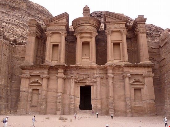 Il Monastero - La facciata del Monastero di Petra - Mappo - Mappo - CC-BY-SA-3.0