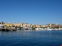 Veduta della città dal mare