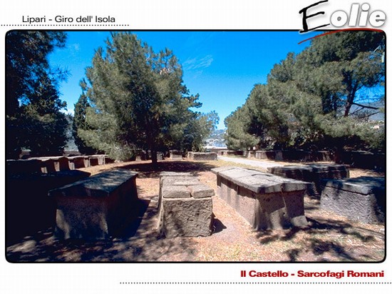 Area archeologica al castello di Lipari