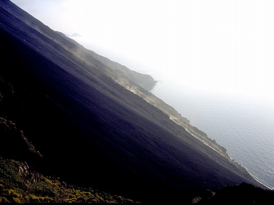 Veduta della Sciara del fuoco